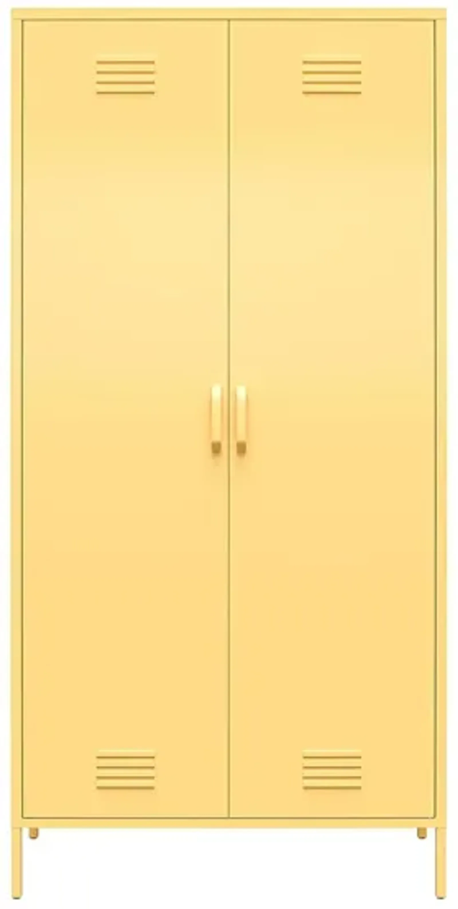 Novogratz Cache Tall Two Door Metal Locker Cabinet