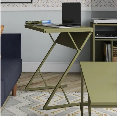 Novogratz Regal Accent Table in Olive Green by DOREL HOME FURNISHINGS