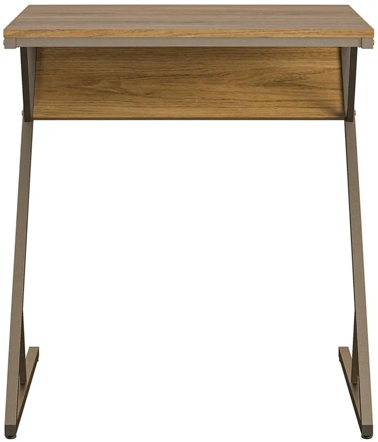 Novogratz Regal Accent Table in Florence Walnut by DOREL HOME FURNISHINGS