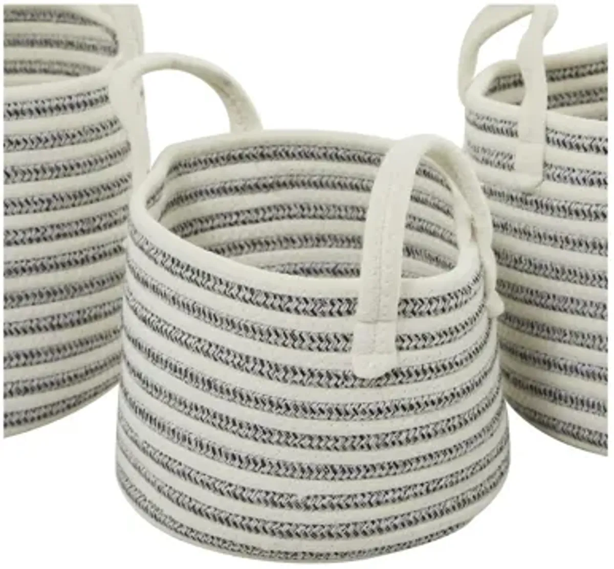 Ivy Collection Storage Basket - Set of 3