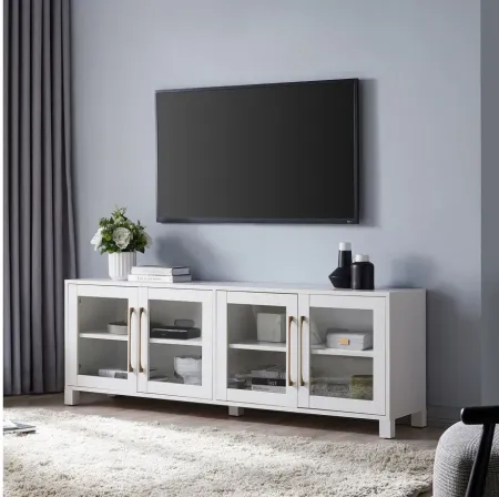 Ursula 68" TV Stand in White by Hudson & Canal