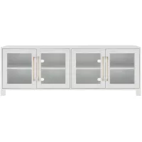 Ursula 68" TV Stand in White by Hudson & Canal