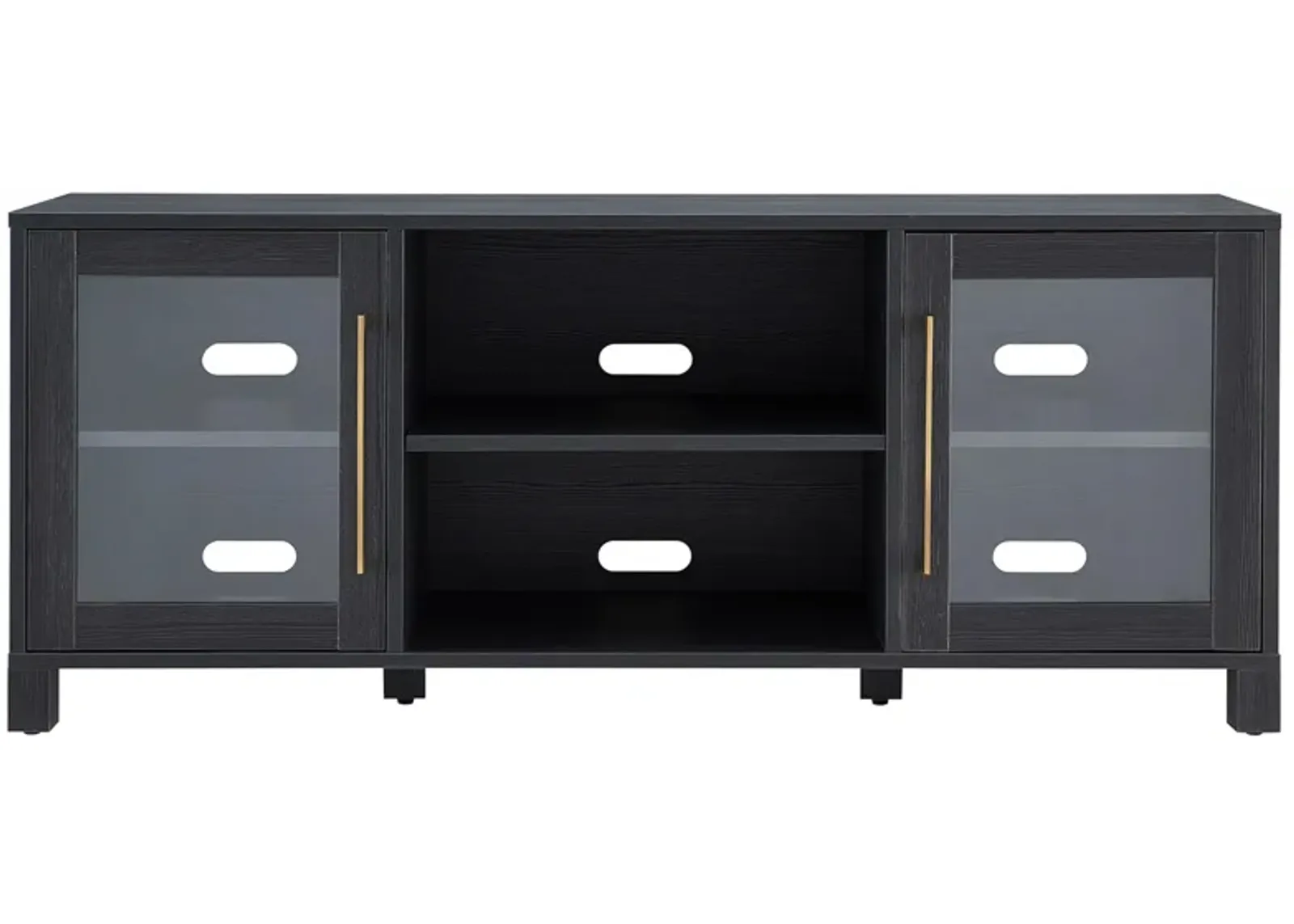 Ursula 58" TV Stand in Charcoal Gray by Hudson & Canal