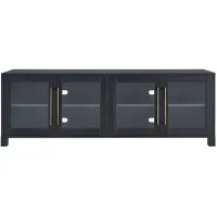 Ursula 68" TV Stand in Charcoal Gray by Hudson & Canal
