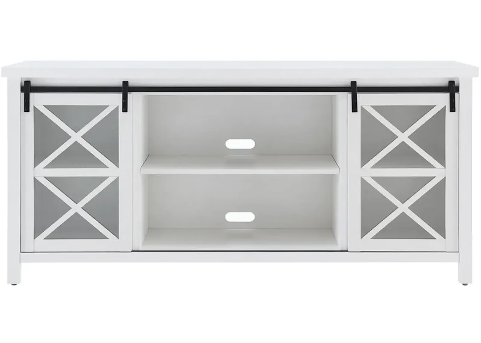 Smith 68" TV Stand in White by Hudson & Canal