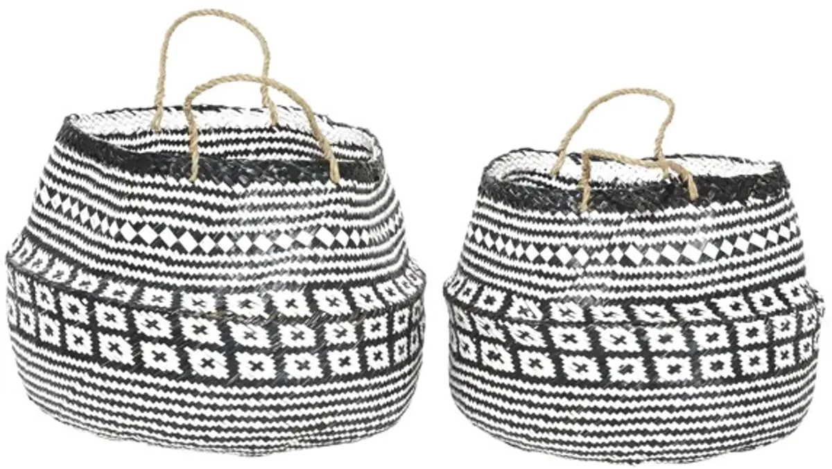 Ivy Collection Storage Basket - Set of 2