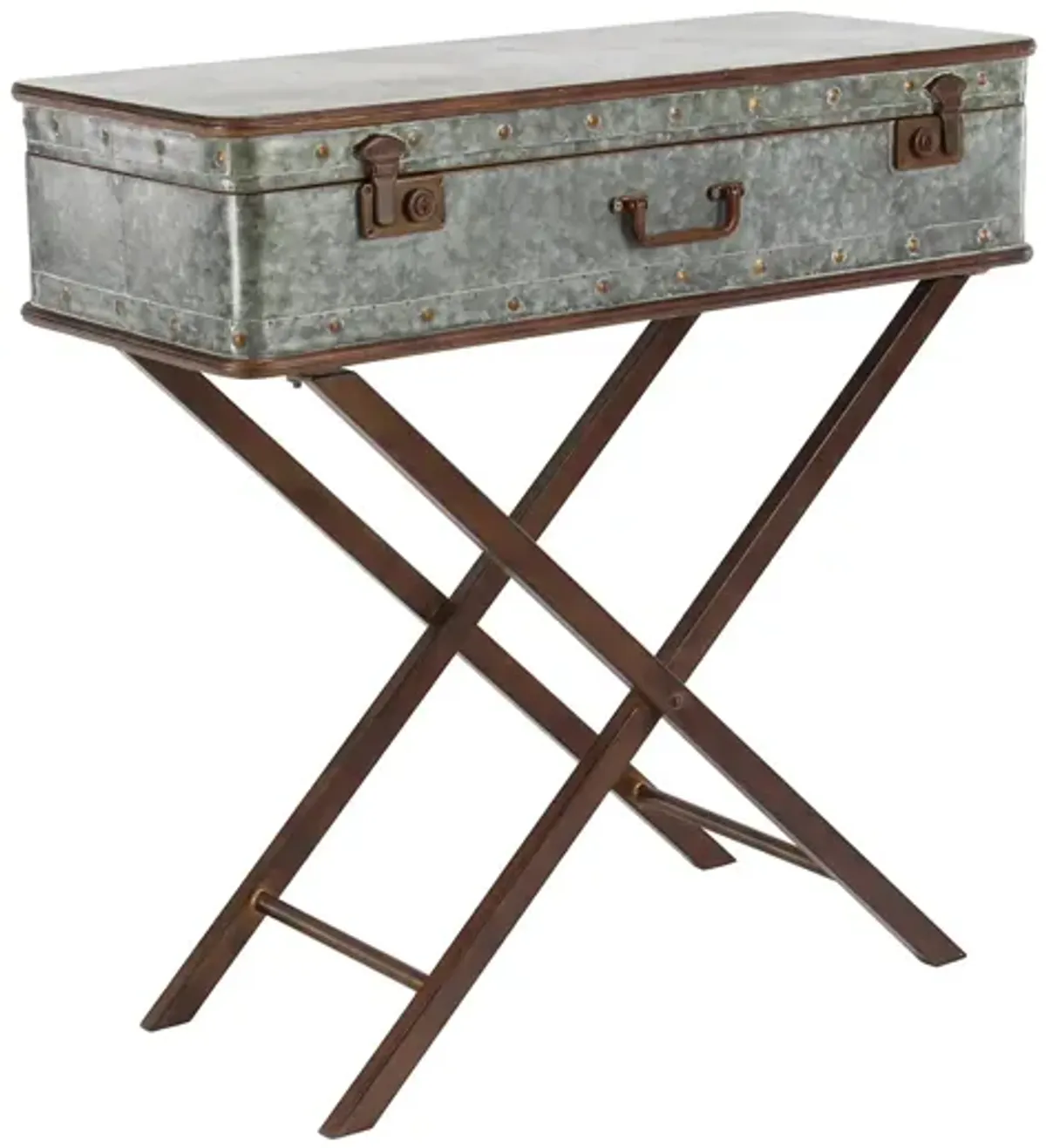 Ivy Collection Suitcase Accent Table