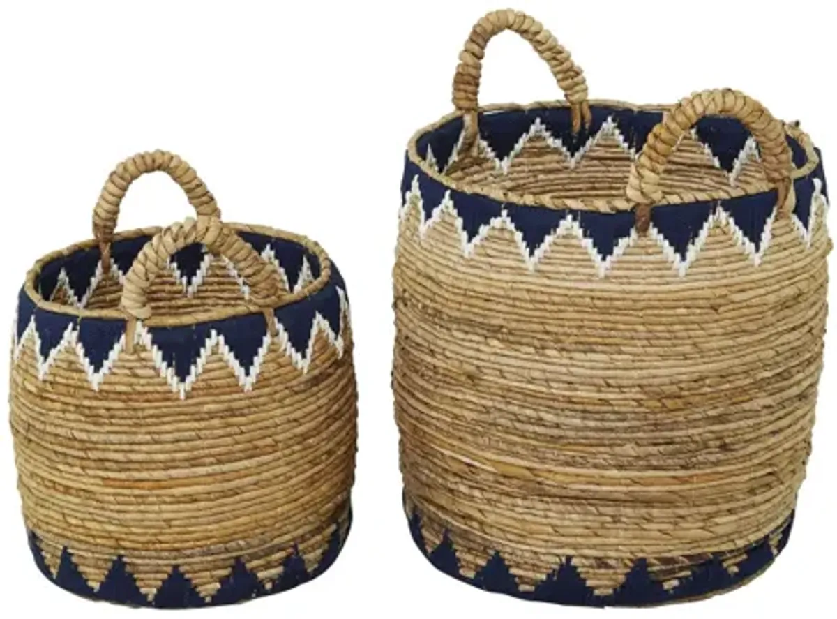 Ivy Collection Storage Basket - Set of 2