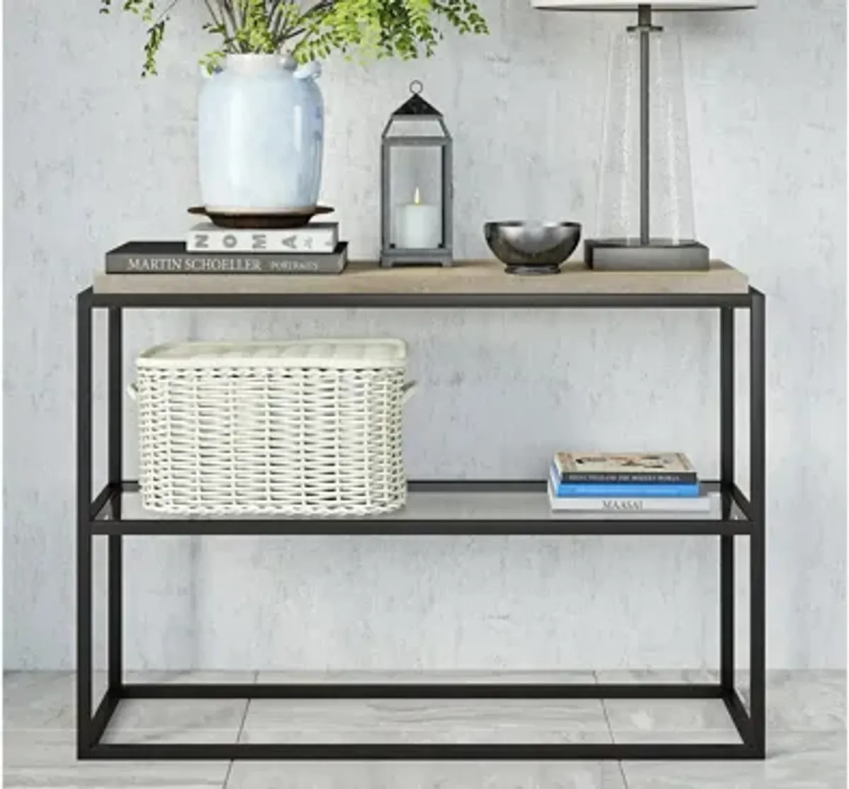 Fitza Rectangular Console Table