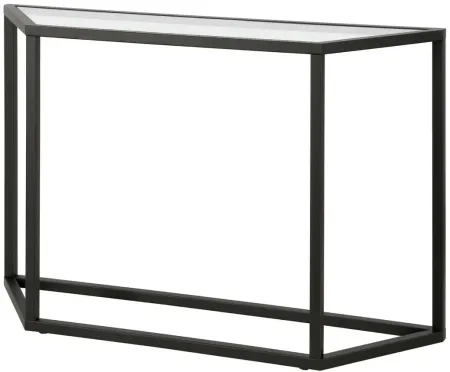 Levi Console Table in Blackened Bronze by Hudson & Canal