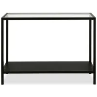 Rigan 36" Rectangular Console Table in Blackened Bronze by Hudson & Canal