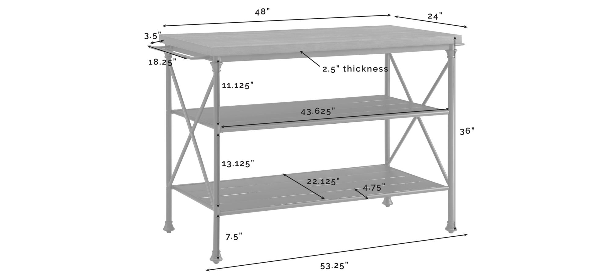 Madeleine Kitchen Island