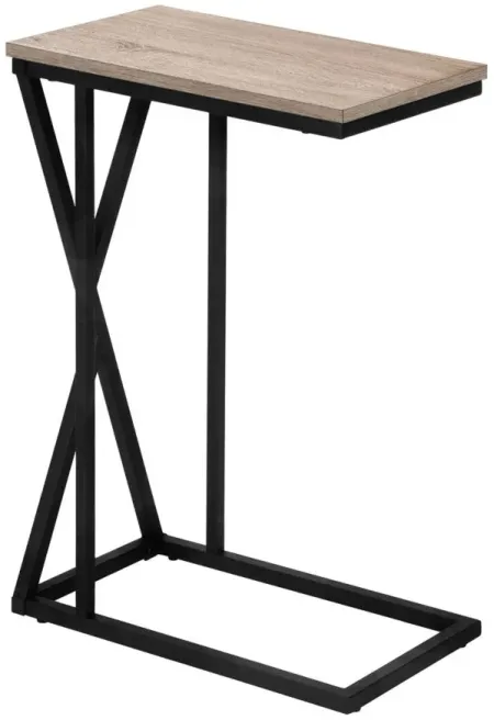 Janse Rectangular Accent Table in Dark Taupe by Monarch Specialties