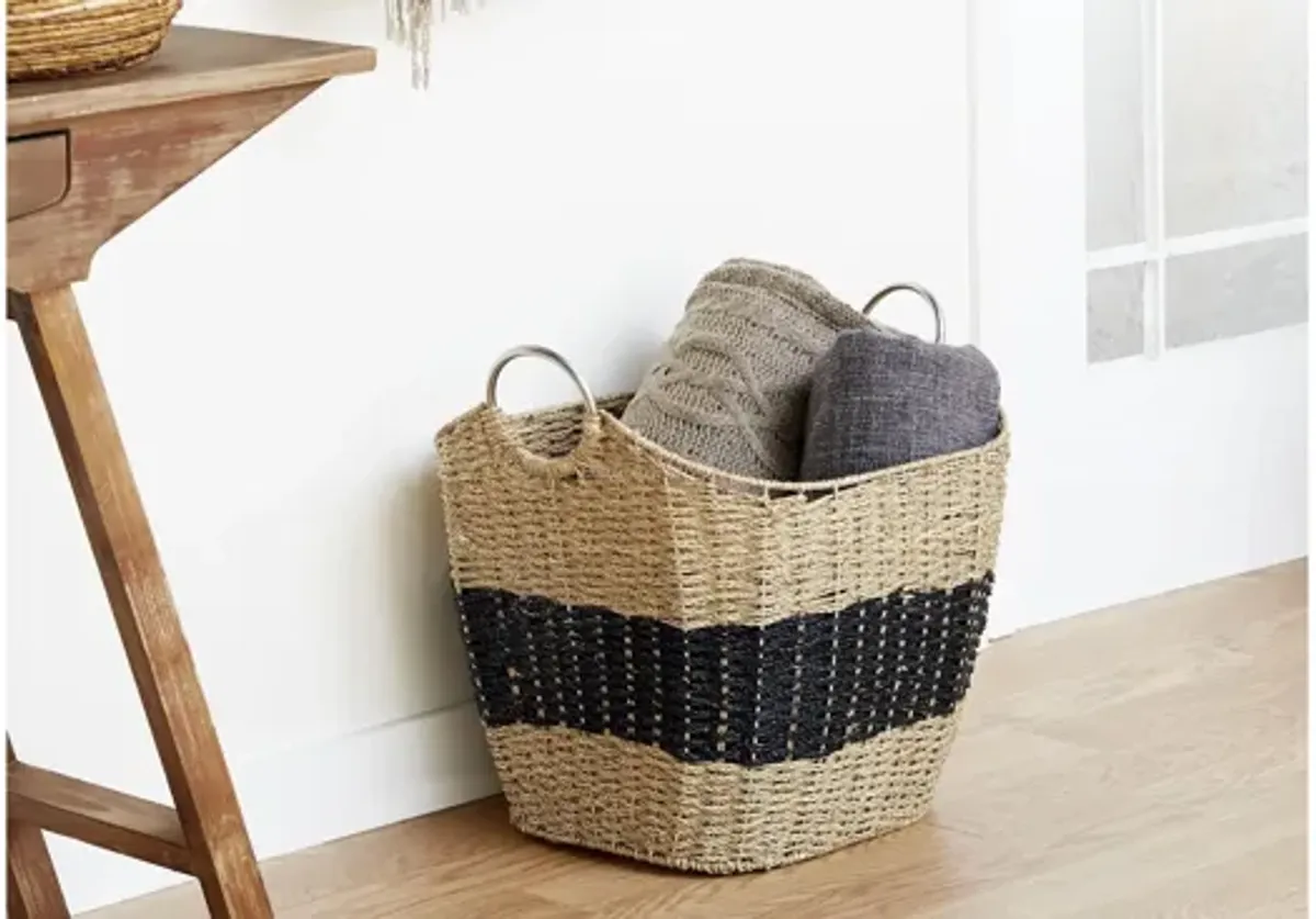 Ivy Collection Schermerhorn Storage Basket