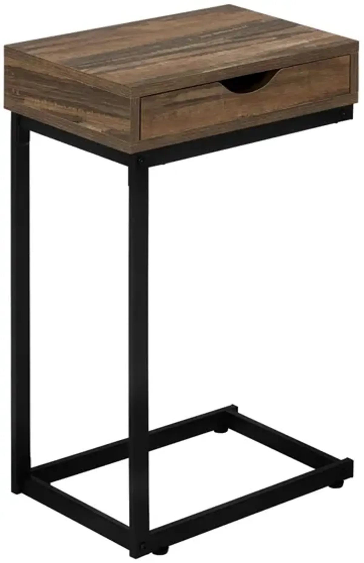 Cam Accent Table in Brown by Monarch Specialties