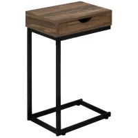 Cam Accent Table in Brown by Monarch Specialties