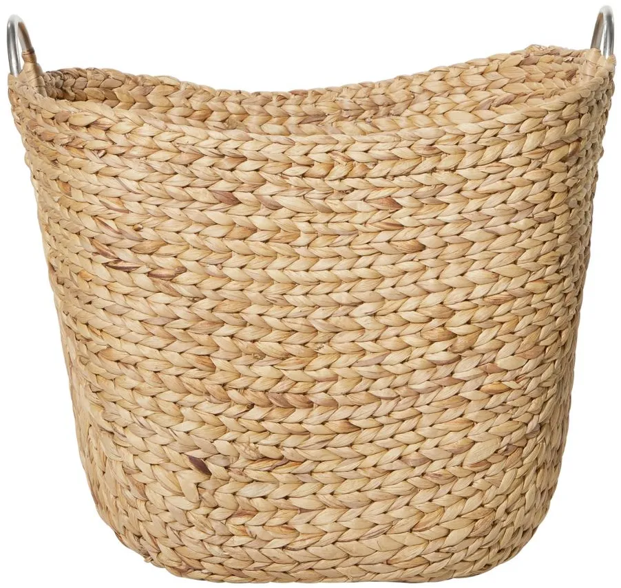 Ivy Collection Schermerhorn Storage Basket in Brown by UMA Enterprises