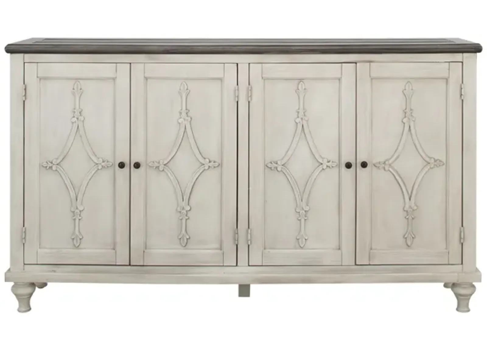 St. Claire Media Credenza in Cream by Coast To Coast Imports