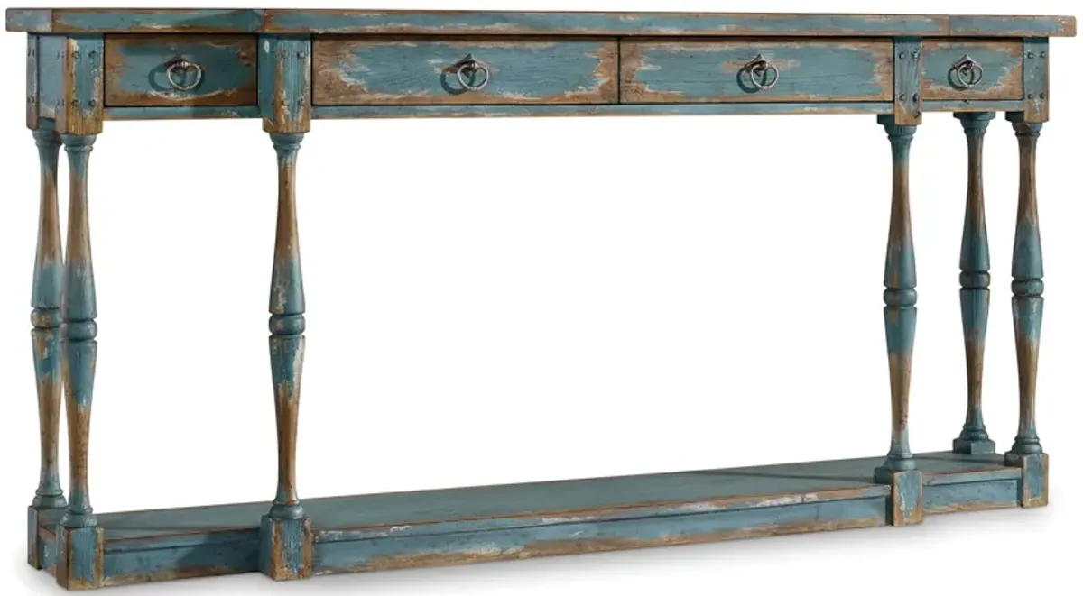 Sanctuary Four-Drawer Console Table