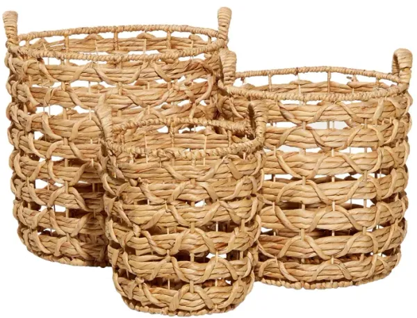 Ivy Collection Storage Basket - Set of 3