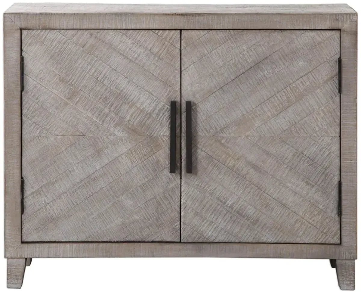 Adalind Accent Cabinet in White by Uttermost