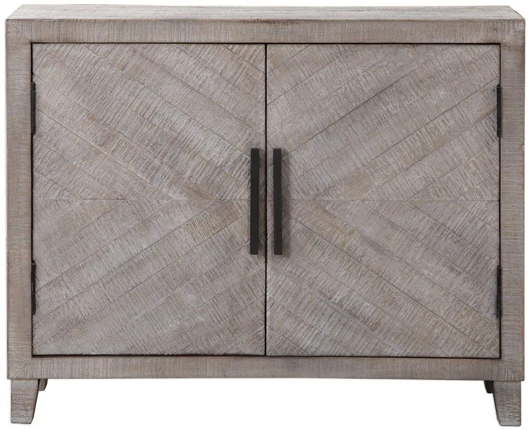 Adalind Accent Cabinet in White by Uttermost