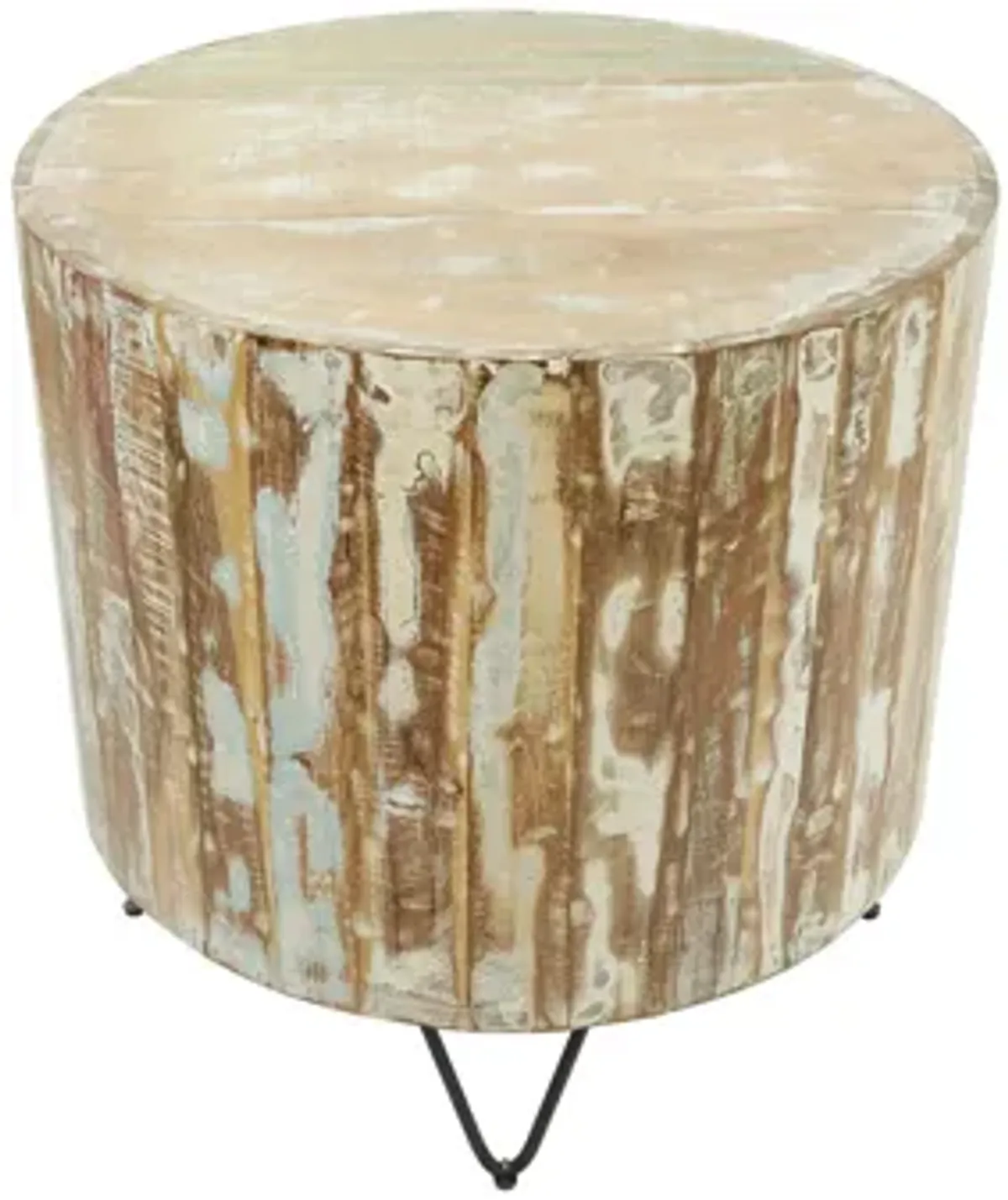 Ivy Collection Stump Accent Table