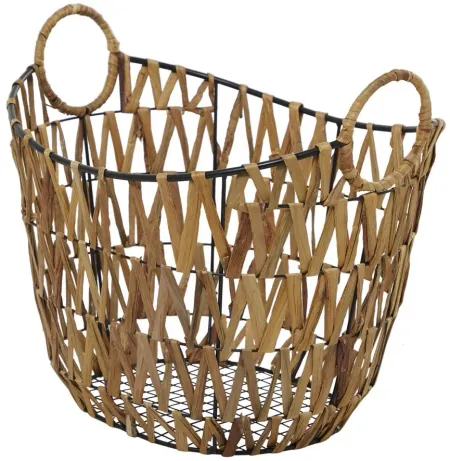 Novogratz Yetish Basket in Brown by UMA Enterprises