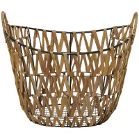 Novogratz Yetish Basket in Brown by UMA Enterprises