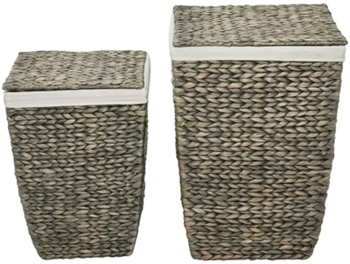 Ivy Collection Cumberland Storage Basket - Set of 2