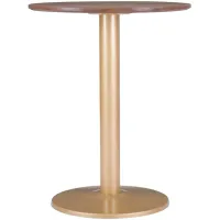 Alto Bistro Table in Brown by Zuo Modern