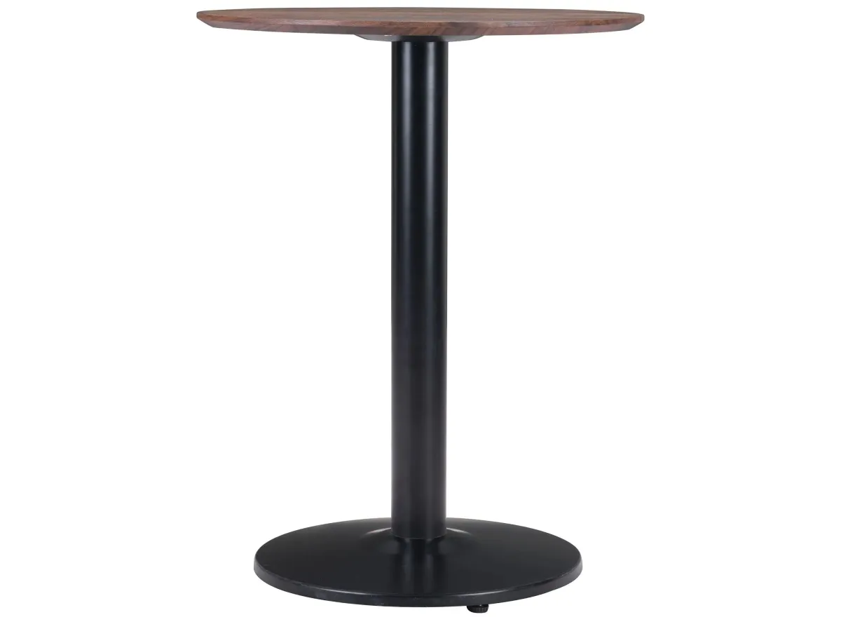 Alto Bistro Table in Brown by Zuo Modern