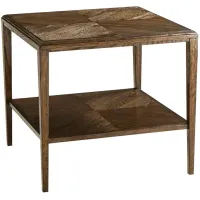 Nova Square Side Table in Dusk by Theodore Alexander