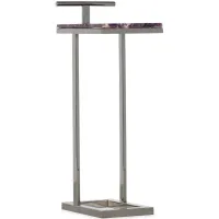 Melange Halee Accent Table in Silvers by Hooker Furniture