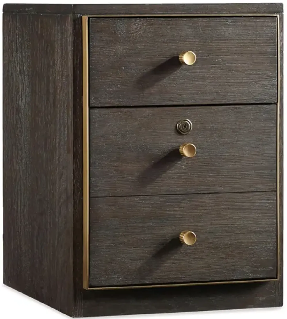 Curata Mobile File Cabinet in Oak by Hooker Furniture