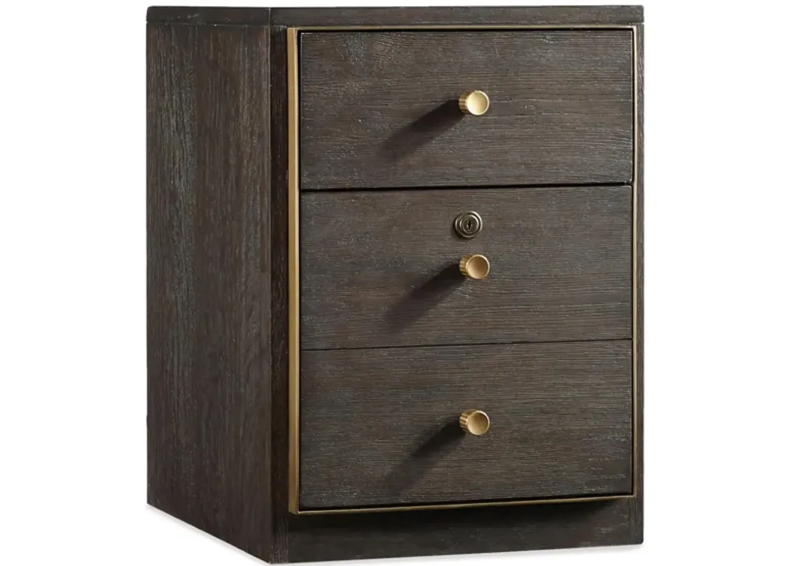 Curata Mobile File Cabinet in Oak by Hooker Furniture