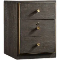 Curata Mobile File Cabinet in Oak by Hooker Furniture