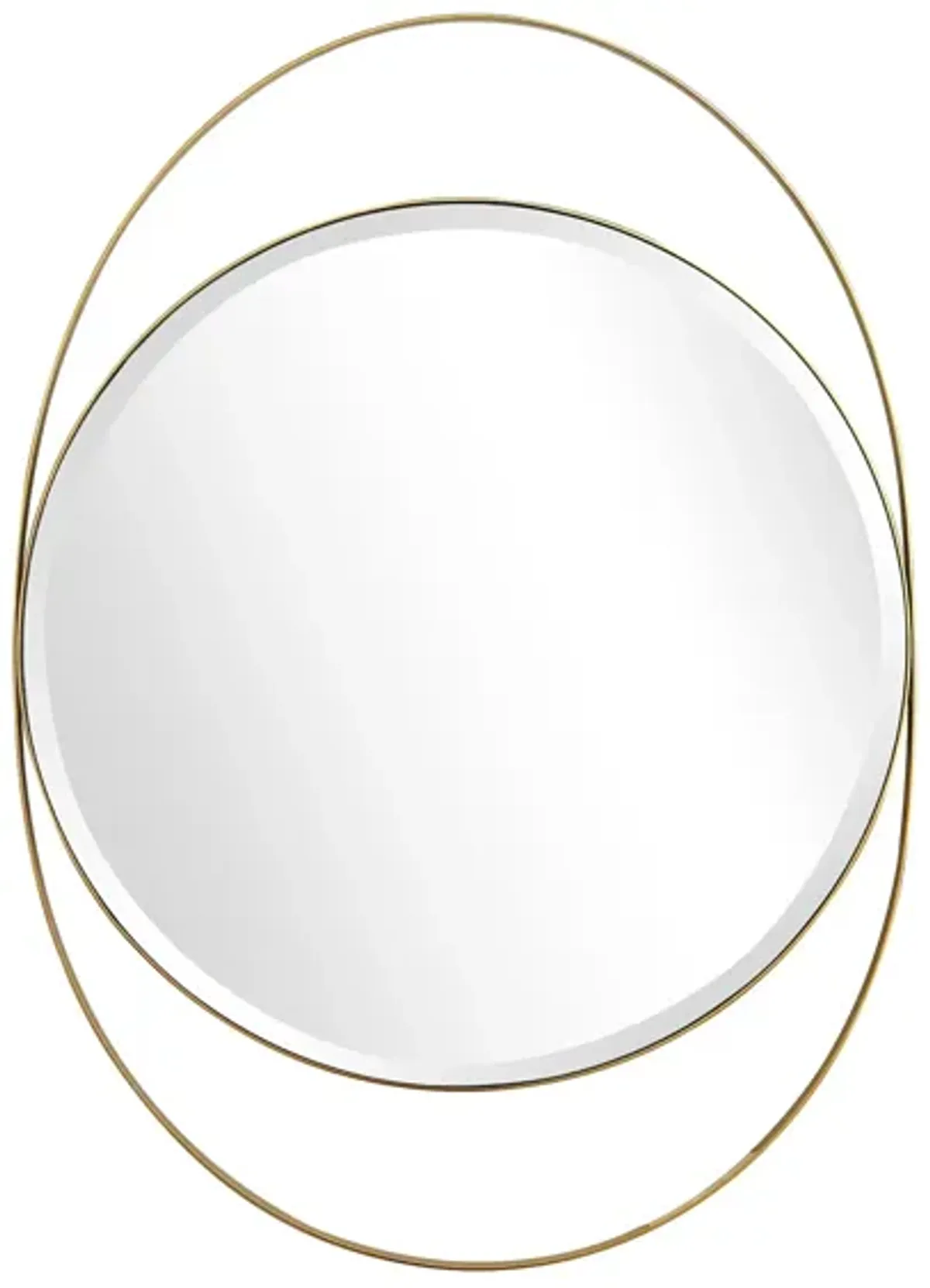 Sonya Wall Mirror in Gold by CAMDEN ISLE