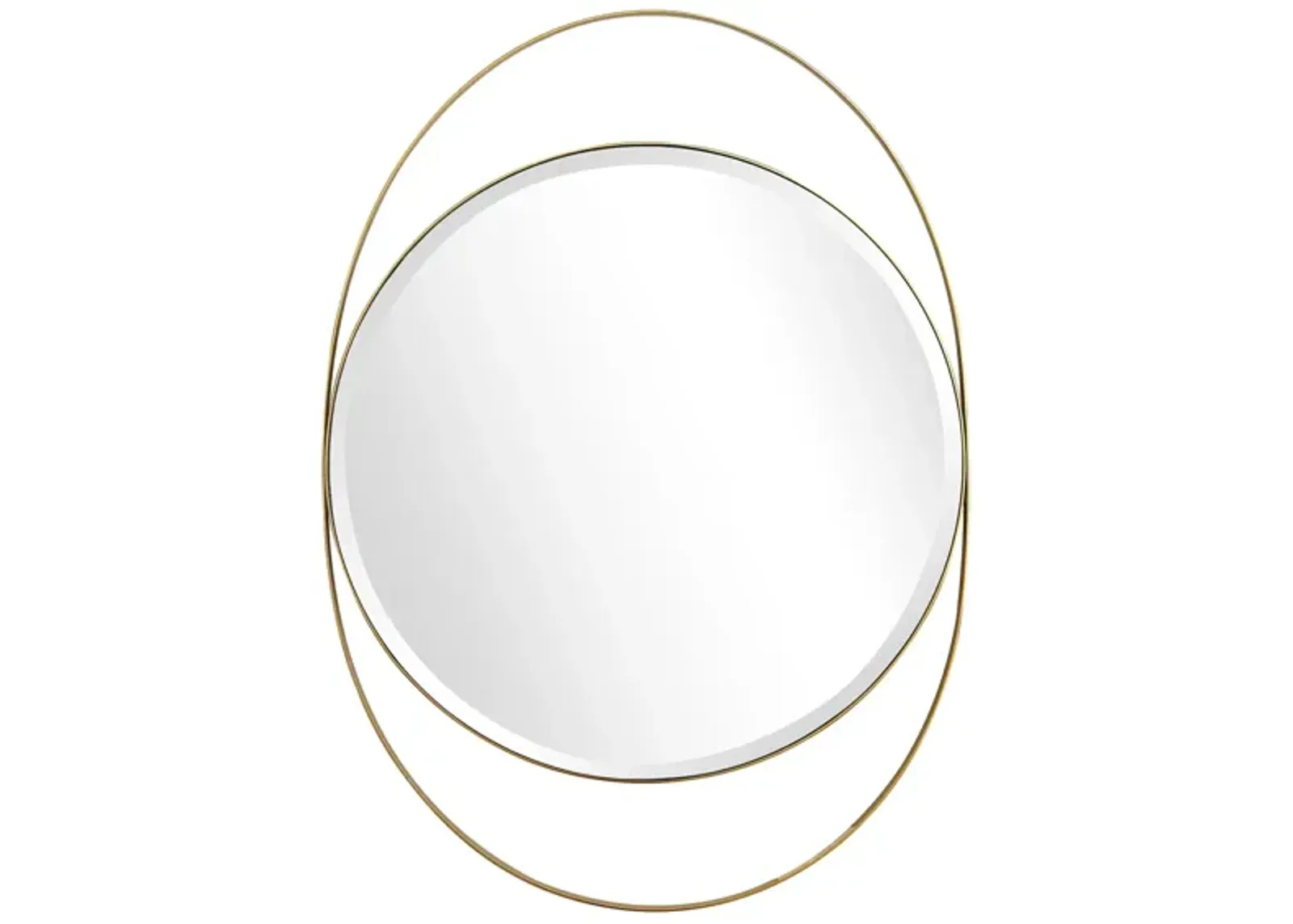 Sonya Wall Mirror in Gold by CAMDEN ISLE