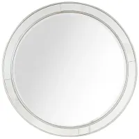 Alice Wall Mirror in Antique Silver by CAMDEN ISLE