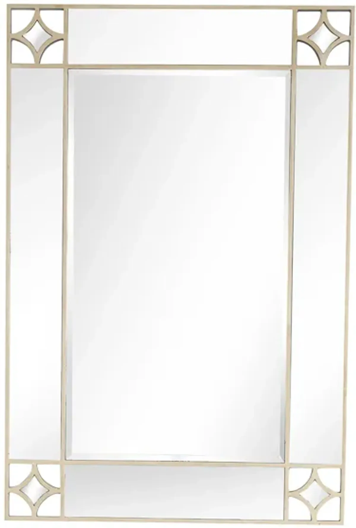 Huxley Wall Mirror in Champagne by CAMDEN ISLE