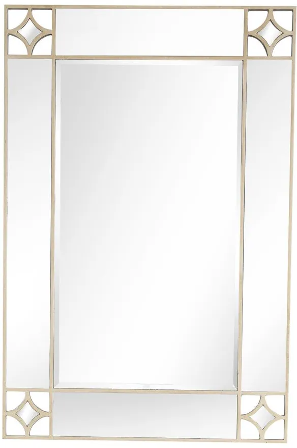 Huxley Wall Mirror in Champagne by CAMDEN ISLE