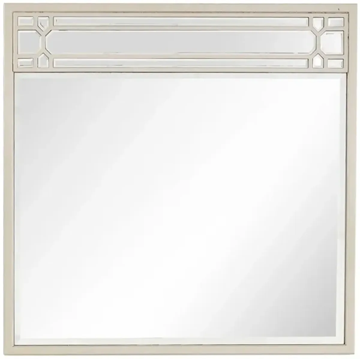 Aubrey Wall Mirror in Champagne by CAMDEN ISLE