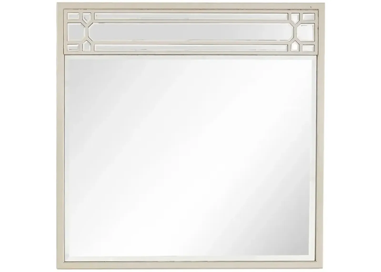 Aubrey Wall Mirror in Champagne by CAMDEN ISLE