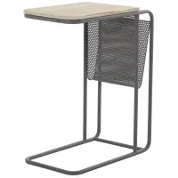 Ivy Collection C Accent Table in Gray by UMA Enterprises
