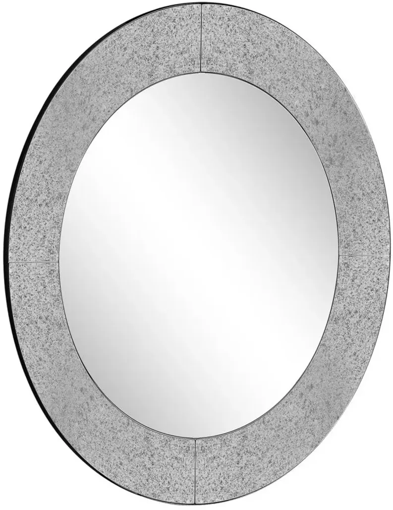 Rachel Wall Mirror in Gray by CAMDEN ISLE