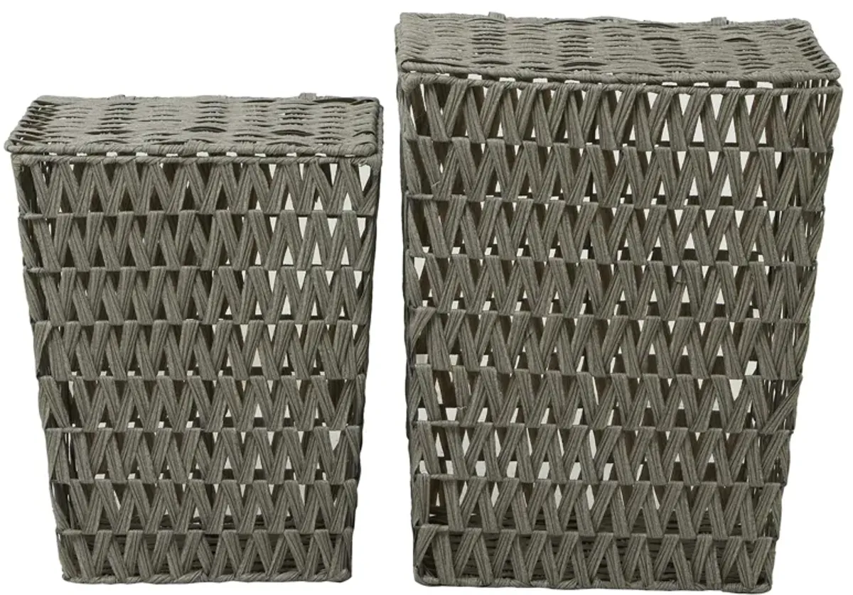 Ivy Collection Storage Basket - Set of 2