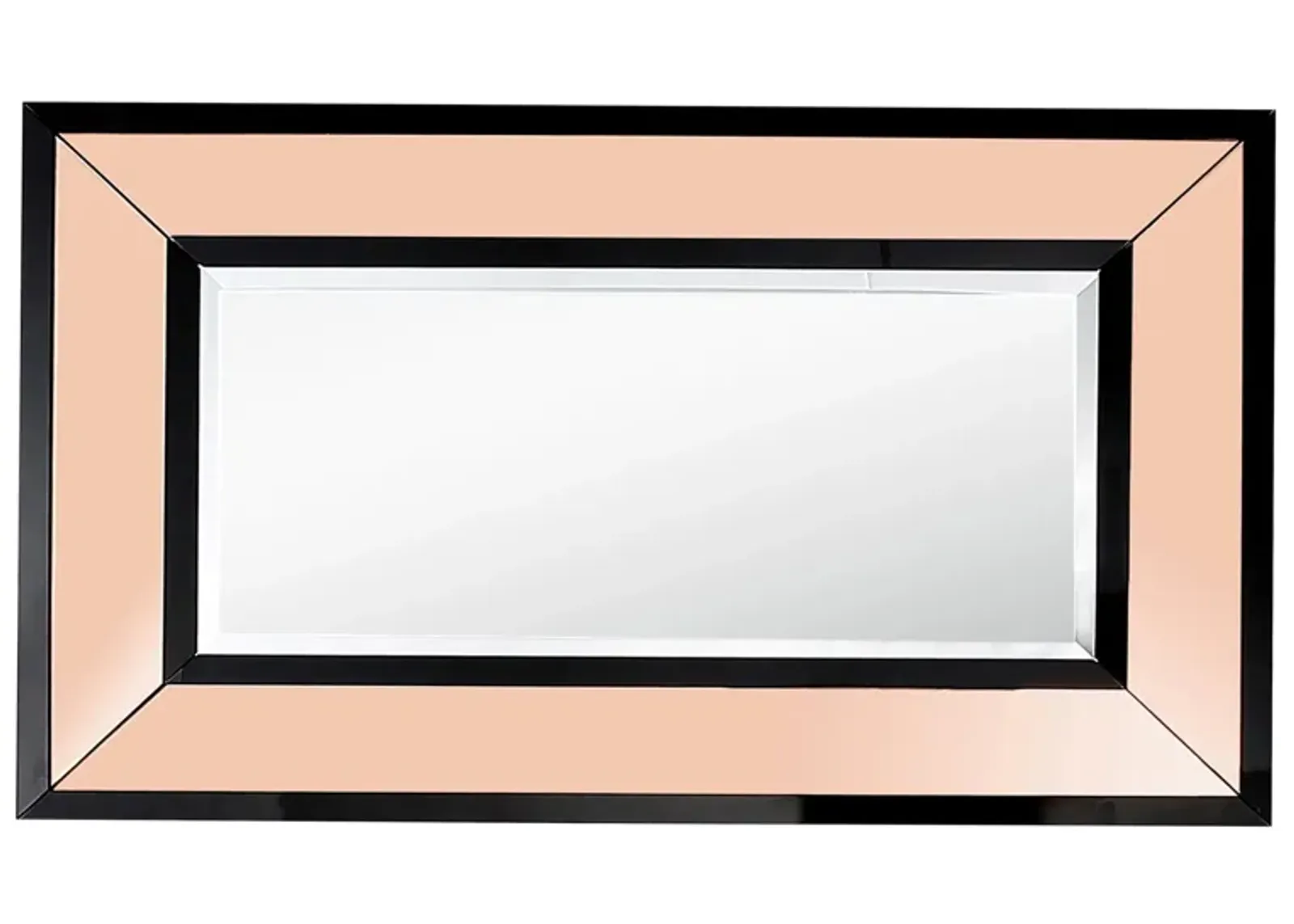 Gelenau Wall Mirror in Rose Gold by CAMDEN ISLE