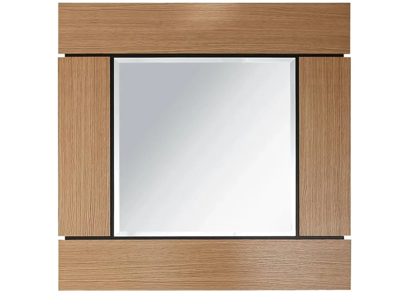 Barnes Wall Mirror in Brown by CAMDEN ISLE