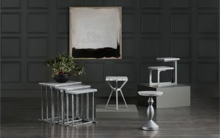 Melange Bianca Nesting Tables in Grays by Hooker Furniture